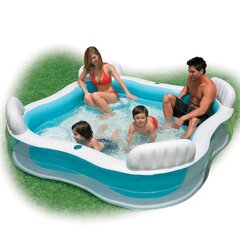 Intex piepūšamais baseins Family Lounge Pool, 56475NP cena un informācija | Baseini | 220.lv