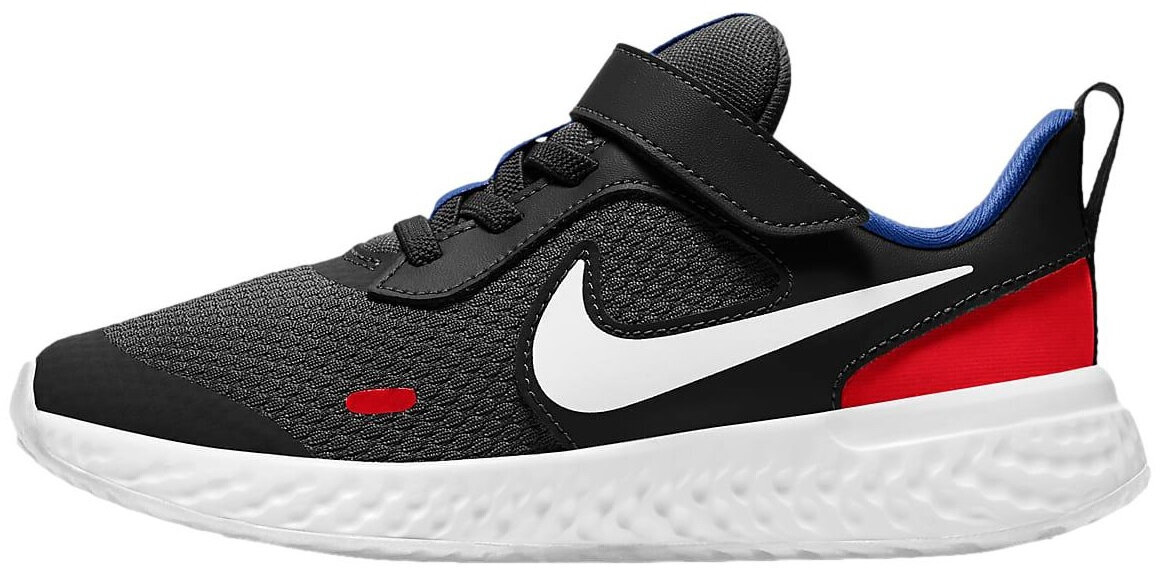 Sportiska stila apavi bērniem - Nike Revolution 5 Black Blue Red cena |  220.lv