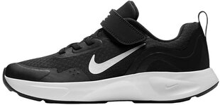 Sportiska stila apavi bērniem - Nike Wearallday Black цена и информация | Детская спортивная обувь | 220.lv