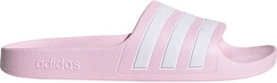 Pludmale čības meitenēm - Adidas Adilette Aqua K Pink cena un informācija | Bērnu čības, maiņas apavi | 220.lv