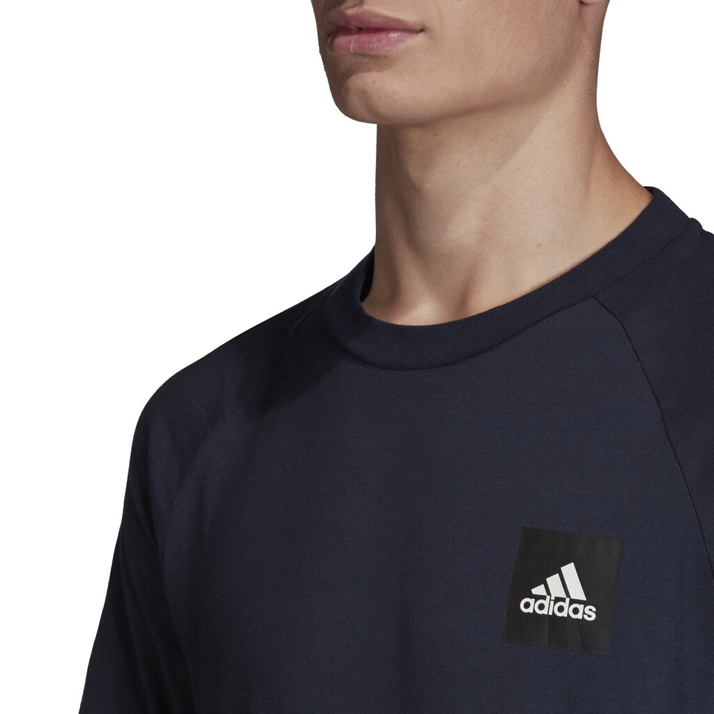 T-krekls vīriešiem - Adidas Mhe Tee Sta Blue цена и информация | Vīriešu T-krekli | 220.lv