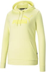 Džemperis sievietēm - Puma Ess Logo Hoodie Yellow cena un informācija | Jakas sievietēm | 220.lv