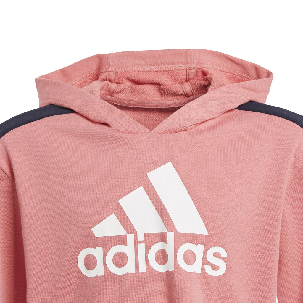 Sporta tērps meitenēm - Adidas G Hooded Crop Ts Black Pink цена и информация | Komplekti meitenēm | 220.lv