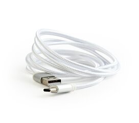 Gembird USB Type-C cable with braid and цена и информация | Кабели и провода | 220.lv