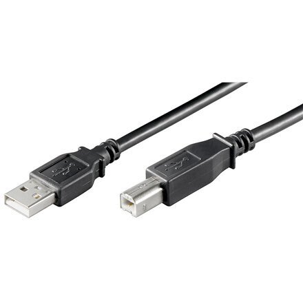 Goobay USB 2.0 Hi-Speed cable 68900 1.8 цена и информация | Kabeļi un vadi | 220.lv