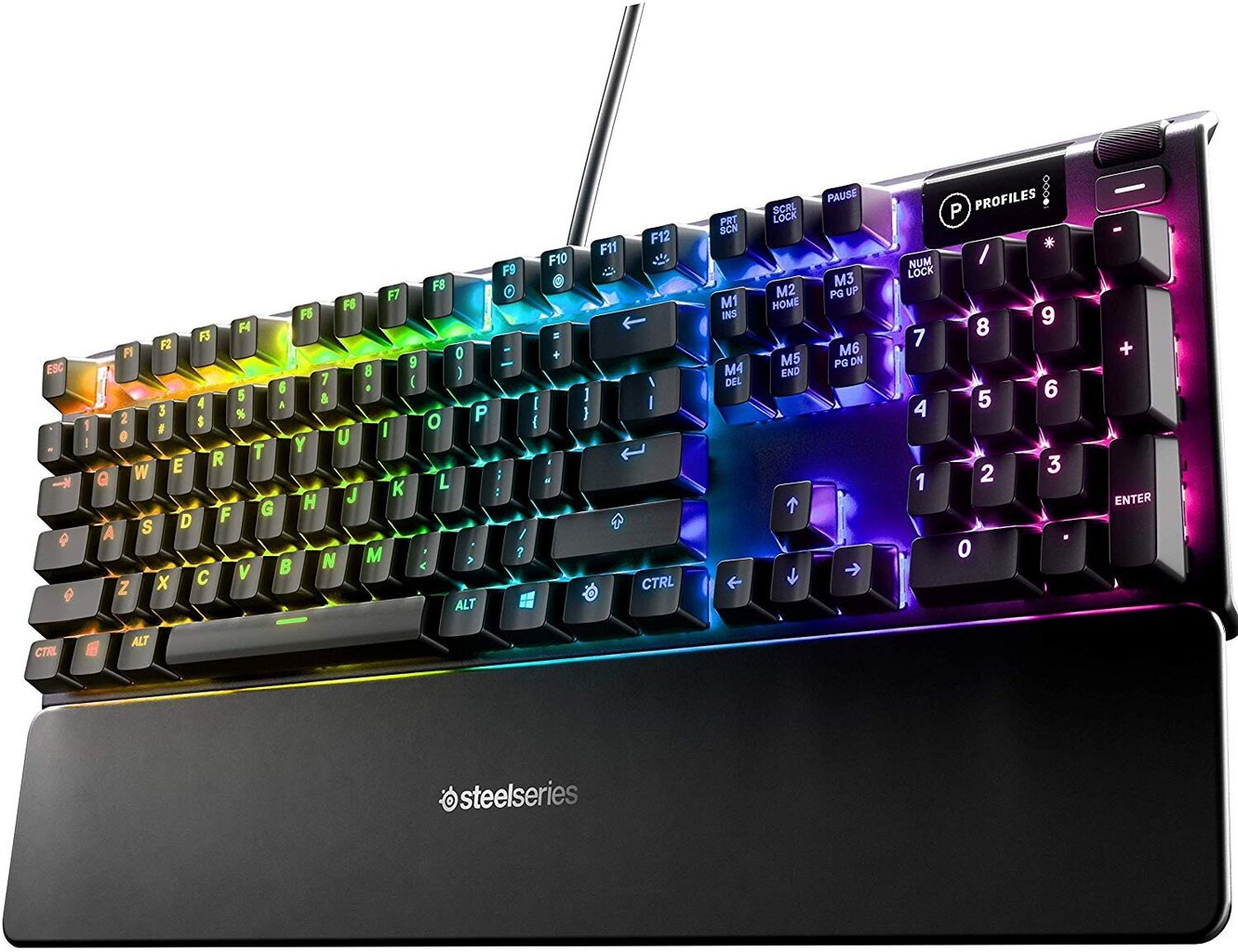 SteelSeries APEX 5 RGB US cena un informācija | Klaviatūras | 220.lv