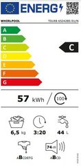 Whirlpool TDLRB 65242BS EU cena un informācija | Veļas mašīnas | 220.lv