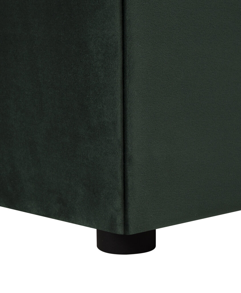 Gulta Boxy Nr.3, 160x200 cm, tumši zaļa цена и информация | Gultas | 220.lv