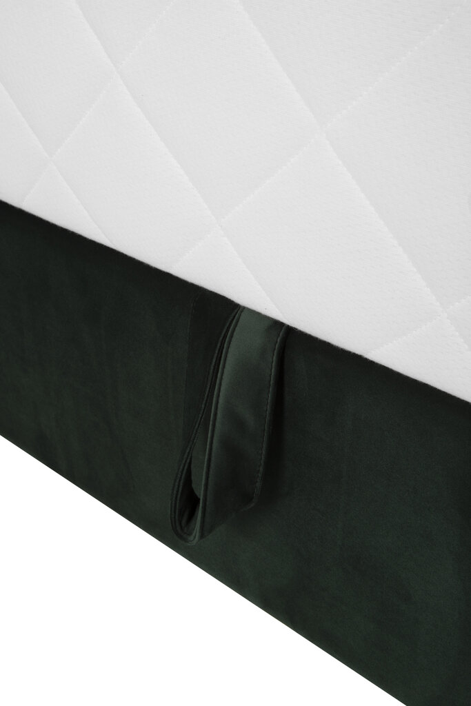 Gulta Boxy Nr.3, 160x200 cm, tumši zaļa cena un informācija | Gultas | 220.lv