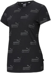 Puma Футболки Amplified Tee Juoda цена и информация | Спортивная одежда для женщин | 220.lv