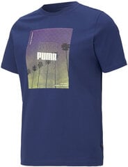 T-krekls vīriešiem - Puma Photo Tee Elektro Blue cena un informācija | Sporta apģērbs vīriešiem | 220.lv