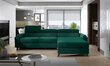 Stūra dīvāns NORE Mariall 06, zaļš cena un informācija | Stūra dīvāni | 220.lv