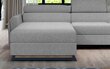Stūra dīvāns NORE Josette 02, brūns cena un informācija | Stūra dīvāni | 220.lv