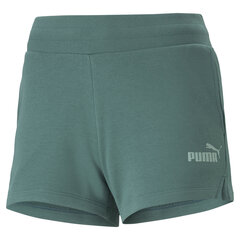 Puma Шорты Ess 4'' Sweat Green цена и информация | Женские шорты | 220.lv