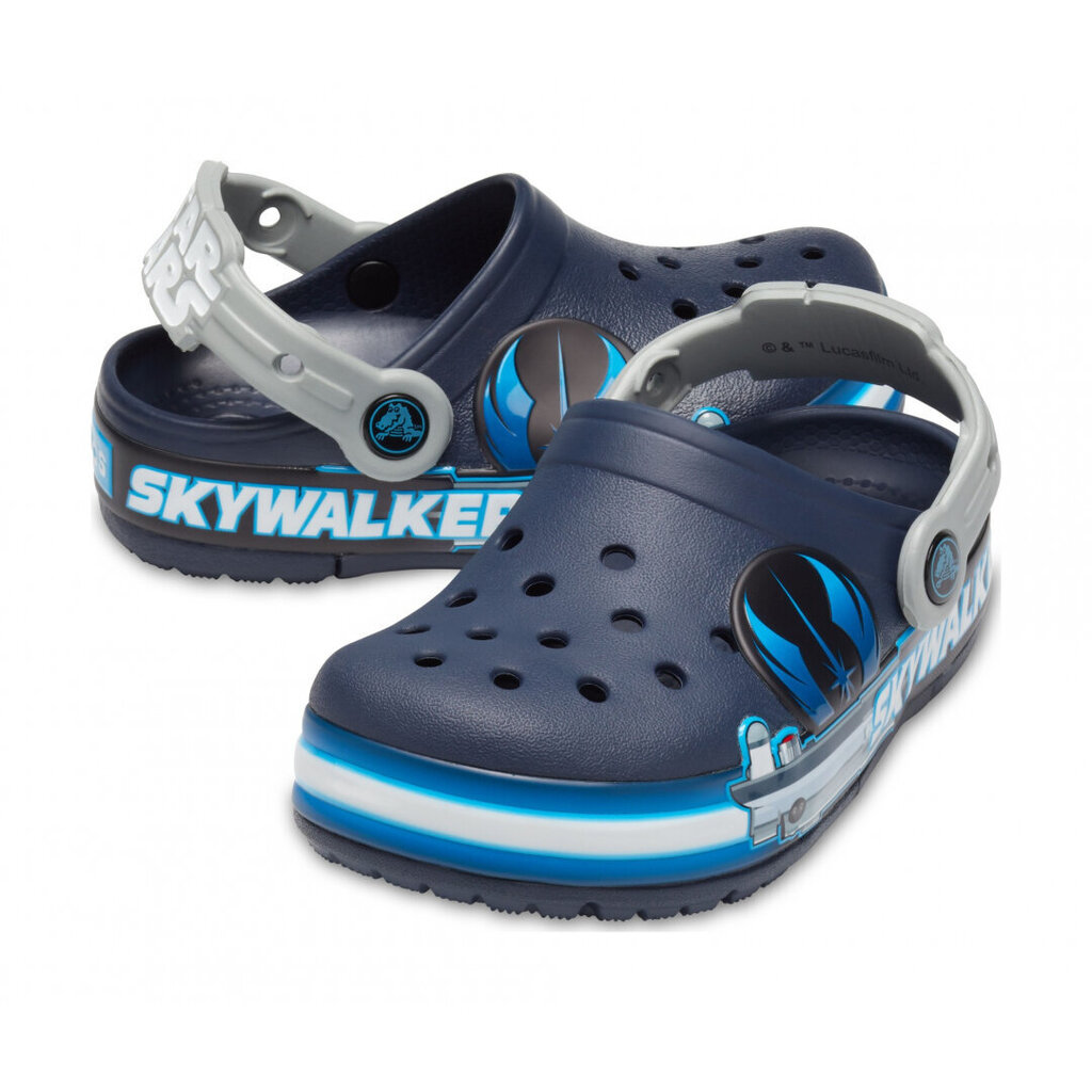 Crocs™ Funlab Lights Clog Luke Skywalker Kids цена и информация | Gumijas klogi bērniem | 220.lv