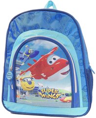 Setino Рюкзаки Super Wings Blue цена и информация | Школьные рюкзаки, спортивные сумки | 220.lv