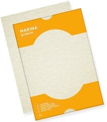 Dekoratīvais papīrs MARMOR MARINA, A4, 175 g/m2, 25 loksnes, Conchiglia cena un informācija | Burtnīcas un papīra preces | 220.lv