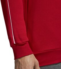 Džemperis vīriešiem - Adidas Core18 Sw Top Red cena un informācija | Sporta apģērbs vīriešiem | 220.lv