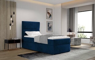 Gulta NORE Arco 06, 90x200 cm, zila cena un informācija | Gultas | 220.lv