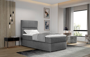 Кровать NORE Arco 11, 90x200 см, серая цена и информация | Кровати | 220.lv