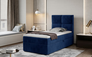 Кровать NORE Rivia 01, 90x200 см, синяя цена и информация | Кровати | 220.lv
