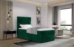 Кровать NORE Arco 02, 90x200 см, зеленая цена и информация | Кровати | 220.lv