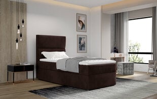 Кровать NORE Arco 04, 90x200 см, коричневая цена и информация | Кровати | 220.lv