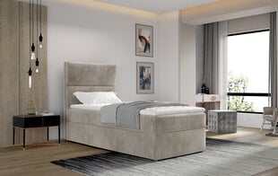 Кровать NORE Arco 08, 90x200 см, бежевая цена и информация | Кровати | 220.lv