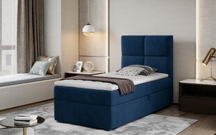 Кровать Nore Rivia 06, 90x200 см, синяя цена и информация | Кровати | 220.lv