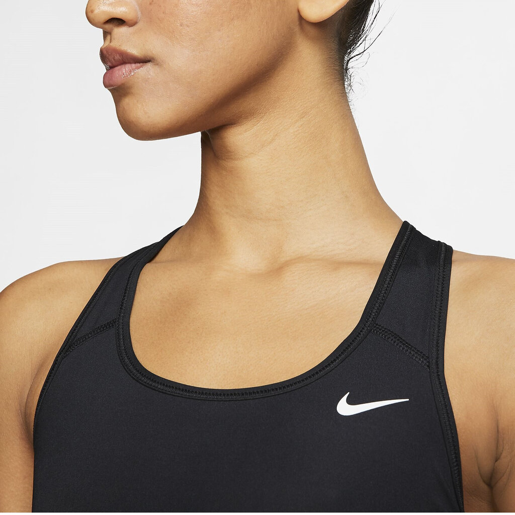 Sporta krūšturis sievietēm - Nike Swoosh Bra Non Pad Black cena un informācija | Sporta apģērbs sievietēm | 220.lv