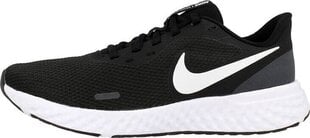 Skriešanas apavi sievietēm - Nike Revolution 5 Black White цена и информация | Спортивная обувь для женщин | 220.lv