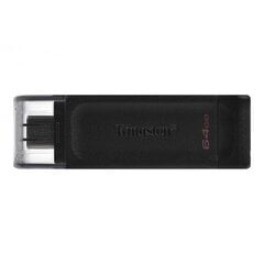Kingston Data Traveler 70, 64GB cena un informācija | USB Atmiņas kartes | 220.lv