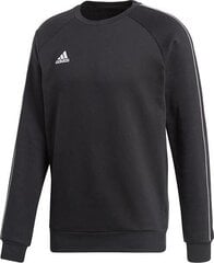 Džemperis vīriešiem - Adidas Core18 Sw Top Black cena un informācija | Vīriešu jakas | 220.lv