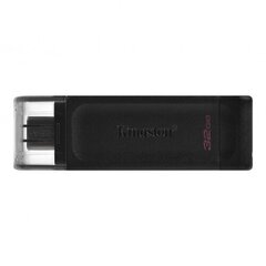 Kingston DataTraveler 70 32GB, USB-C cena un informācija | USB Atmiņas kartes | 220.lv