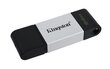 Kingston Data Traveler 80, 64GB, USB-C цена и информация | USB Atmiņas kartes | 220.lv