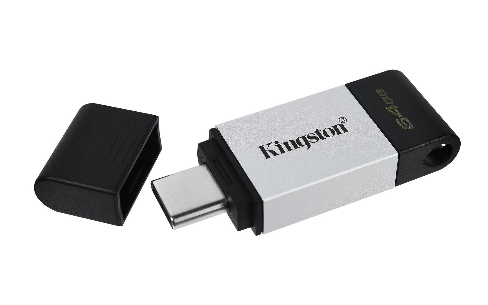 Kingston Data Traveler 80, 64GB, USB-C cena un informācija | USB Atmiņas kartes | 220.lv