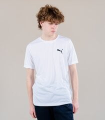 Puma Футболки Active Small Logo White цена и информация | Мужская спортивная одежда | 220.lv