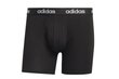 Apakšveļa vīriešiem - Adidas Linear Brief 2p Black cena un informācija | Vīriešu apakšbikses | 220.lv