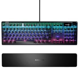 Клавиатура SteelSeries, Apex Pro, OmniPoint, RGB, US цена и информация | Клавиатуры | 220.lv