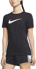 T-krekls sievietēm - Nike Nk Df Tee Dfc Crew Black цена и информация | Спортивная одежда для женщин | 220.lv
