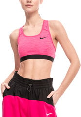 Sporta krūšturis sievietēm - Nike Swoosh Band Bra Non Pad Pink цена и информация | Спортивная одежда для женщин | 220.lv