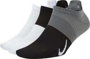 Nike Носки W Nk Everyday Plus 3pr White Black Grey цена и информация | Мужские носки | 220.lv