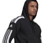 Džemperis vīriešiem - Adidas SQ21 Sw Hood Black cena un informācija | Vīriešu jakas | 220.lv