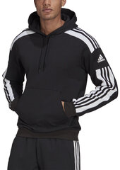 Džemperis vīriešiem - Adidas SQ21 Sw Hood Black cena un informācija | Vīriešu jakas | 220.lv