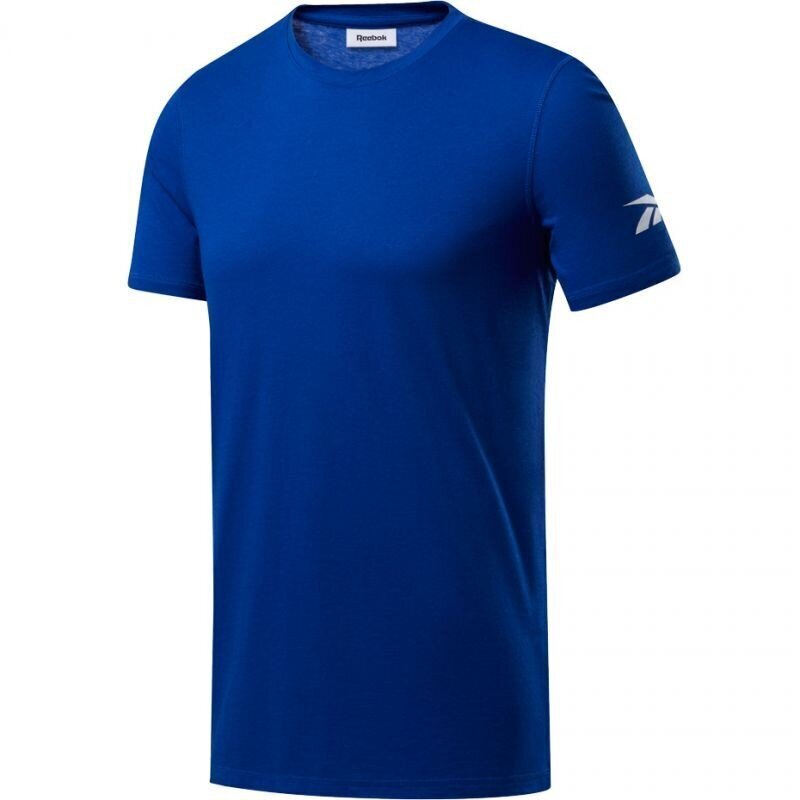 Sporta T-krekls vīriešiem Reebok Wor We Commercial SS Tee M FP9100, zils cena un informācija | Sporta apģērbs vīriešiem | 220.lv