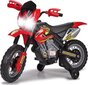Elektriskais krosa motocikls Feber 6V, sarkans cena un informācija | Bērnu elektroauto | 220.lv