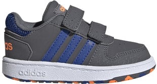 Детские кеды Adidas Hoops 2.0 Cmf I Grey цена и информация | Детская спортивная обувь | 220.lv