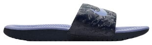 Pludmales čības - Nike Kawa Slide (GS/PS) Black Purple cena un informācija | Bērnu čības, maiņas apavi | 220.lv