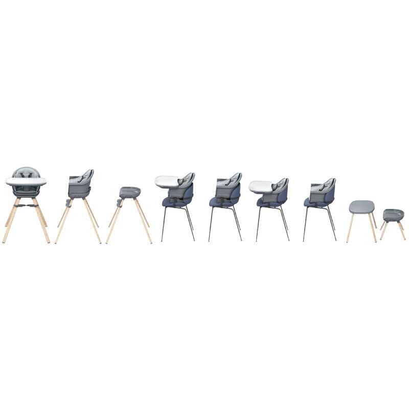 Barošanas krēsls Maxi Cosi Moa 8 in 1, Beyond Graphite cena un informācija | Barošanas krēsli | 220.lv