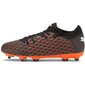 Futbola apavi - Puma Future 6.4 FG AG JR Black Orange cena un informācija | Futbola apavi | 220.lv